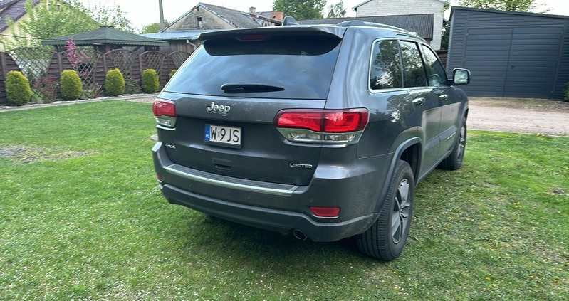 Jeep Grand Cherokee cena 169000 przebieg: 47000, rok produkcji 2019 z Warszawa małe 277
